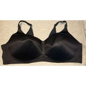 Cacique black lightly lined no wire bra size 46DD